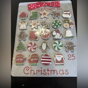 Vintage Hallmark Baking Themed Magnetic Countdown to Christmas Calendar